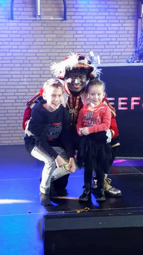Coole Piet op school 